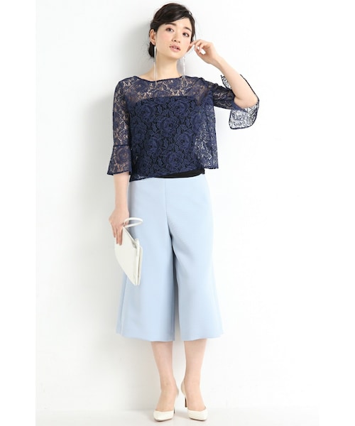 Noble（ノーブル）の「レース クロップドブラウス（）」 - WEAR