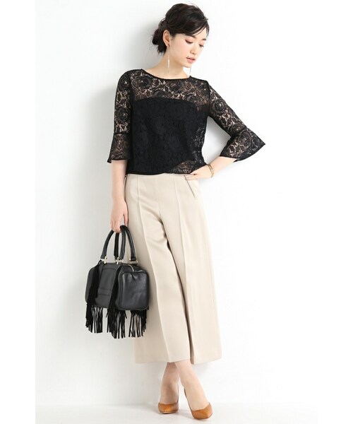 Noble（ノーブル）の「レース クロップドブラウス（）」 - WEAR