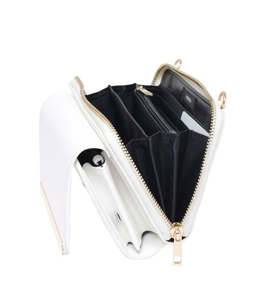 MURUA（ムルーア）の「【LIFE】ウォレットポーチショルダーBAG（バッグ・レディース・ホワイト/ブラック/レッド）」の14枚目の写真