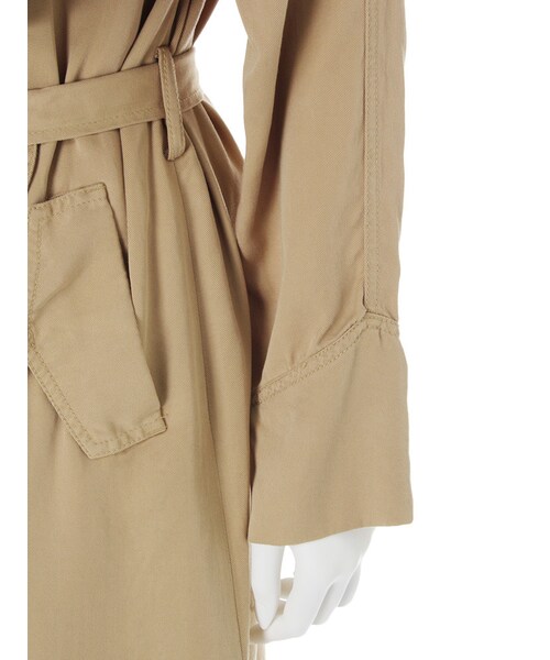 Ungrid（アングリッド）の「テンセルラップトレンチコート（ジャケット/アウター・レディース・オフホワイト/キャメル・S/M）」の14枚目の写真