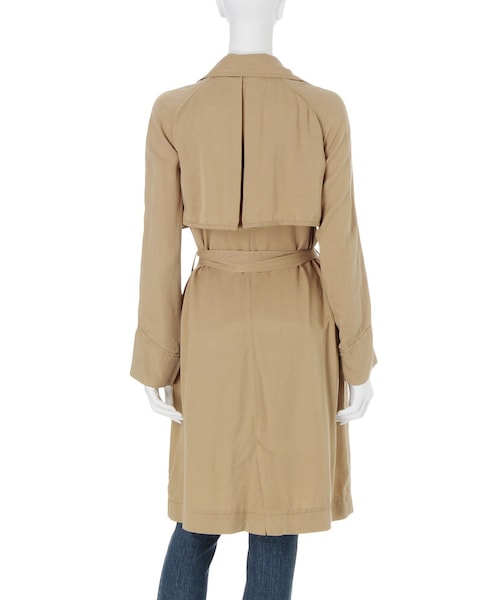 Ungrid（アングリッド）の「テンセルラップトレンチコート（ジャケット/アウター・レディース・オフホワイト/キャメル・S/M）」の11枚目の写真