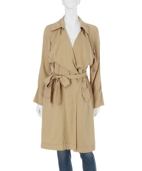 Ungrid（アングリッド）の「テンセルラップトレンチコート（ジャケット/アウター・レディース・オフホワイト/キャメル・S/M）」の9枚目の写真