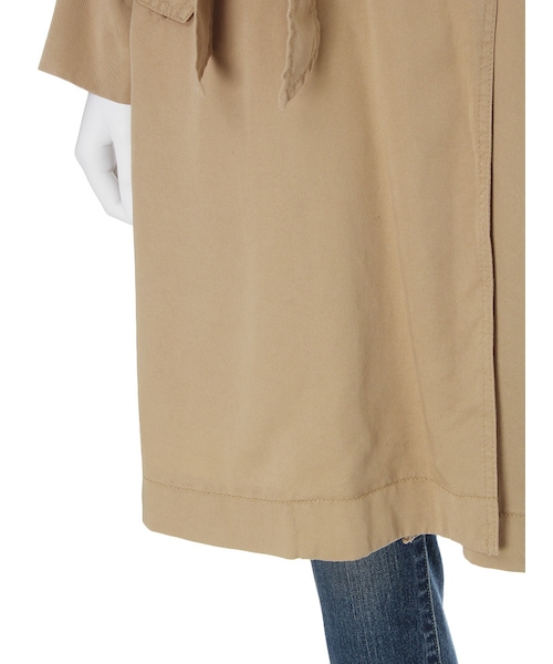 Ungrid（アングリッド）の「テンセルラップトレンチコート（ジャケット/アウター・レディース・オフホワイト/キャメル・S/M）」の15枚目の写真