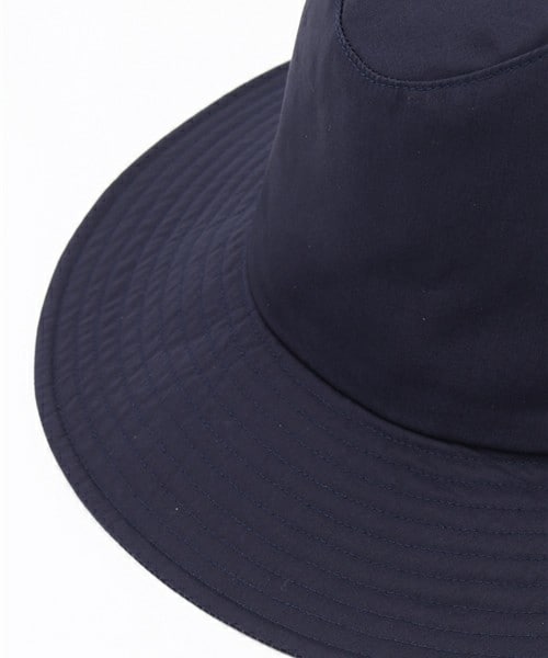 KIJIMA TAKAYUKI(キジマ タカユキ)の「KIJIMA TAKAYUKI ワイドブリムコットンハット(ハット・メンズ・ブラック/ネイビー・2)」の6枚目の写真
