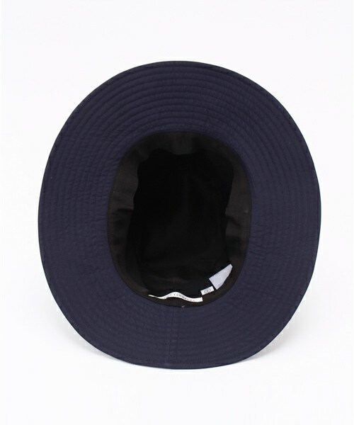 KIJIMA TAKAYUKI(キジマ タカユキ)の「KIJIMA TAKAYUKI ワイドブリムコットンハット(ハット・メンズ・ブラック/ネイビー・2)」の5枚目の写真