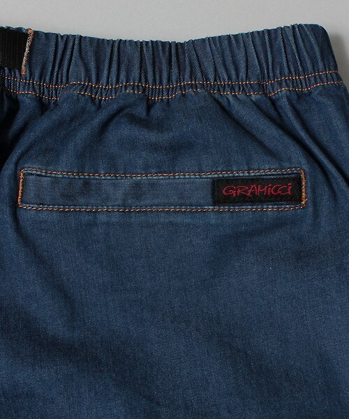 Gramicci（グラミチ）の「グラミチ(GRAMICCI)別注 ストレッチテーパードデニム/9分丈（デニムパンツ・メンズ・ブルー/ネイビー・SMALL/MEDIUM）」の11枚目の写真