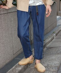 Gramicci | グラミチ(GRAMICCI)別注 ストレッチテーパードデニム/9分丈(デニムパンツ)