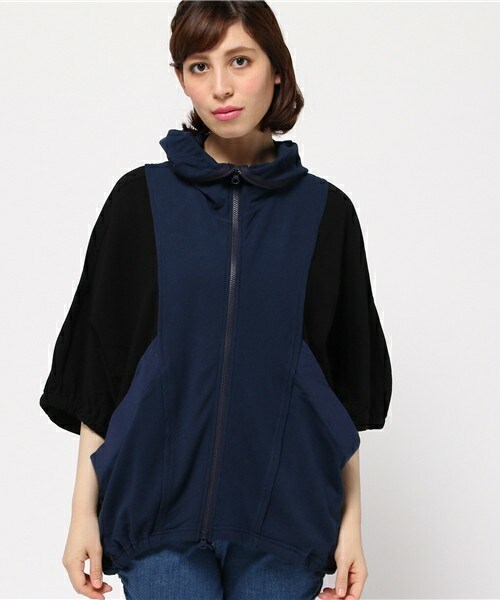 FRAPBOIS（フラボア）の「ツースウェット（パーカー・レディース・グレー/グリーン/ネイビー・1）」の8枚目の写真