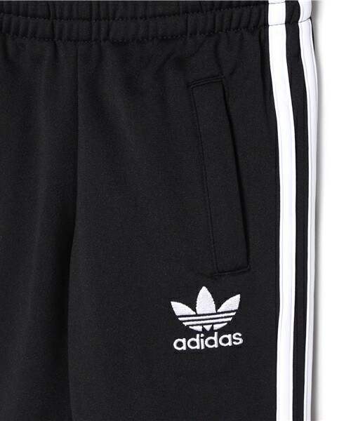 adidas（アディダス）の「ベビー キッズ スーパースター ジャージパンツ SST TRACK PANTS AI6185（その他パンツ・キッズ・ブラック・110/120/130/140）」の4枚目の写真