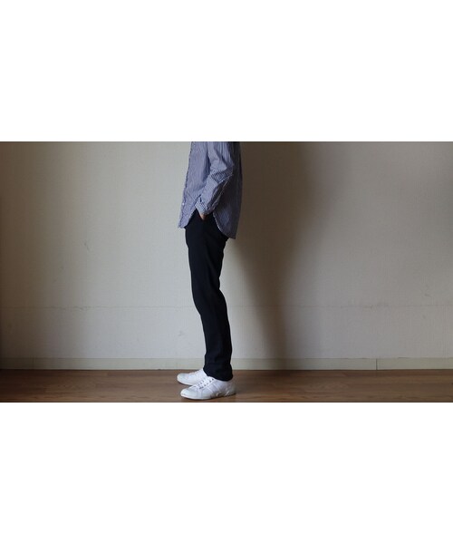 FOB FACTORY(エフオービーファクトリー)の「【完売御礼】F.O.B エフオービーファクトリー F4027 ONOFF TROUSERS オノフトラウザー NVY ネイビー(スラックス・メンズ・その他)」の5枚目の写真