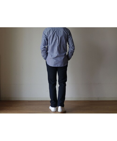 FOB FACTORY(エフオービーファクトリー)の「【完売御礼】F.O.B エフオービーファクトリー F4027 ONOFF TROUSERS オノフトラウザー NVY ネイビー(スラックス・メンズ・その他)」の7枚目の写真