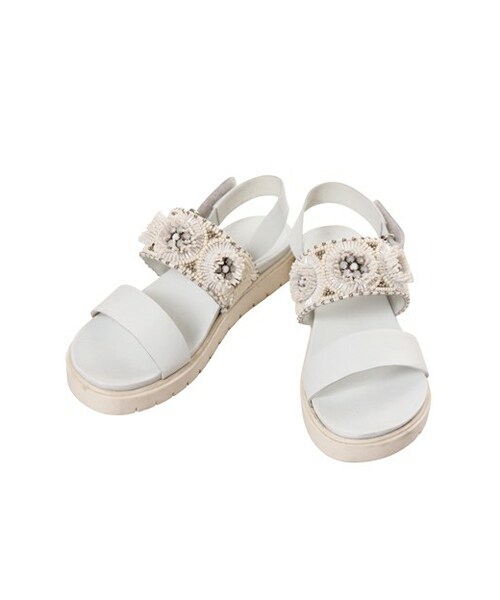 GRACE CONTINENTAL（グレースコンチネンタル）の「フラワー刺繍  