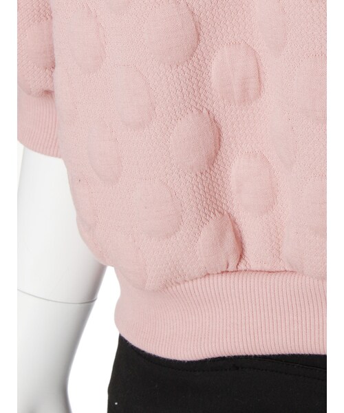 merry jenny（メリージェニー）の「ぽこぽこドットTOPS（トップス・レディース・オフホワイト/ブラック/ピンク・F）」の11枚目の写真