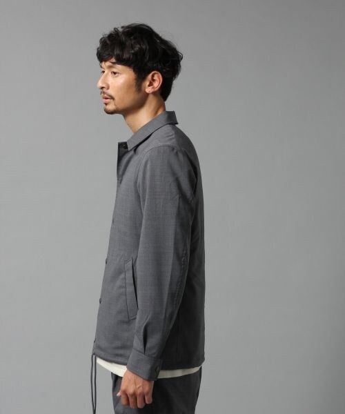 BLISS POINT（ブリスポイント）の「ＴＷＰＵコーチＪＫ（ジャケット/アウター・メンズ・グレー/ブルー・M）」の6枚目の写真