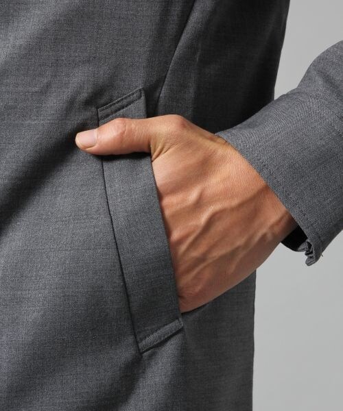 BLISS POINT（ブリスポイント）の「ＴＷＰＵコーチＪＫ（ジャケット/アウター・メンズ・グレー/ブルー・M）」の10枚目の写真