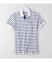 American Eagle | AEOジャージーポロ(ポロシャツ)