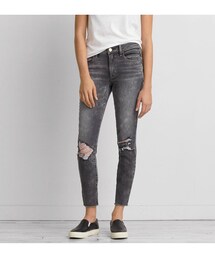 American Eagle | AEOデニムX4ハイライズジェギングクロップ(デニムパンツ)