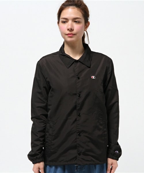 Champion(チャンピオン)の「メンズ チャンピオン アクションスタイル ナイロン コーチジャケット Champion COACH JACKET C3-H603(ナイロンジャケット・メンズ・ブラック/グレー/ネイビー・SMALL/MEDIUM/LARGE/X-LARGE)」の4枚目の写真