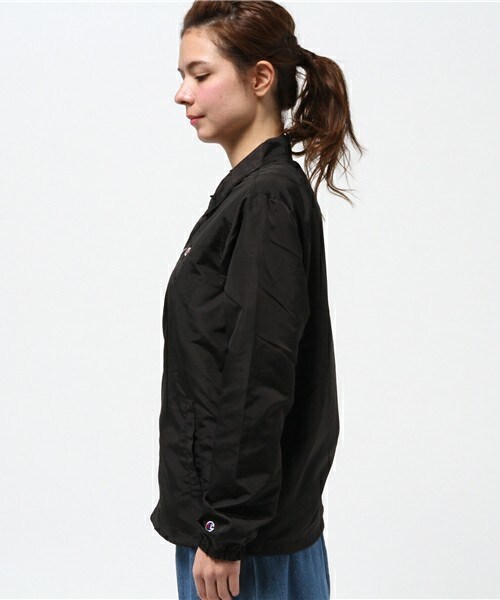 Champion(チャンピオン)の「メンズ チャンピオン アクションスタイル ナイロン コーチジャケット Champion COACH JACKET C3-H603(ナイロンジャケット・メンズ・ブラック/グレー/ネイビー・SMALL/MEDIUM/LARGE/X-LARGE)」の5枚目の写真