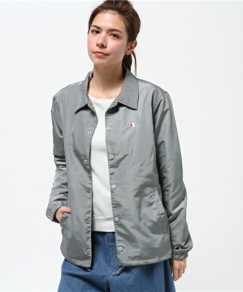 Champion(チャンピオン)の「メンズ チャンピオン アクションスタイル ナイロン コーチジャケット Champion COACH JACKET C3-H603(ナイロンジャケット・メンズ・ブラック/グレー/ネイビー・SMALL/MEDIUM/LARGE/X-LARGE)」の14枚目の写真