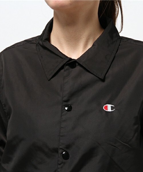 Champion(チャンピオン)の「メンズ チャンピオン アクションスタイル ナイロン コーチジャケット Champion COACH JACKET C3-H603(ナイロンジャケット・メンズ・ブラック/グレー/ネイビー・SMALL/MEDIUM/LARGE/X-LARGE)」の7枚目の写真