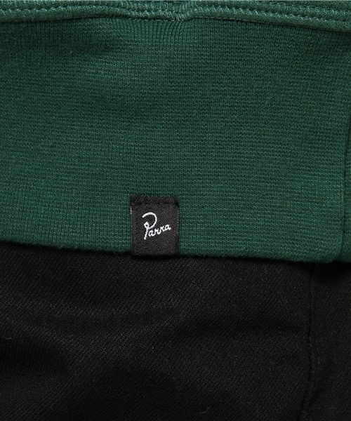 By Parra（バイパラ）の「メンズ バイ・パラ パーカー by Parra Hooded sweater depending（パーカー・メンズ・グリーン・MEDIUM）」の7枚目の写真