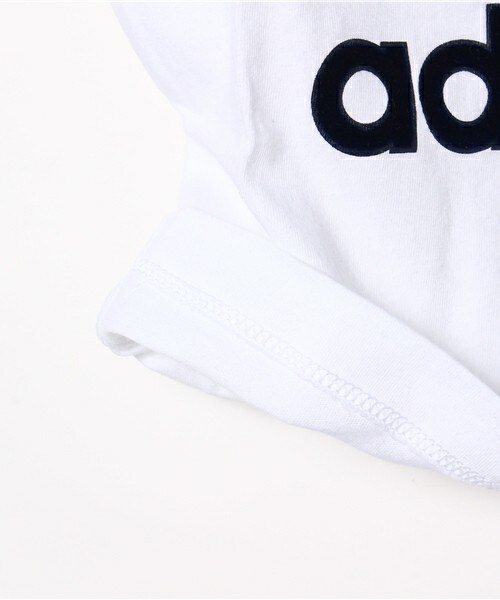 adidas（アディダス）の「ベビー キッズ アディダス Tシャツ FLEECE TEE AJ0003（Tシャツ/カットソー・キッズ・ホワイト・12M/2T/4T/5T/6T）」の7枚目の写真
