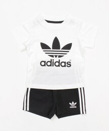 adidas | ベビー キッズ アディダス セットアップ TEE SHORT SET AO0054 AO0056(Tシャツ/カットソー)