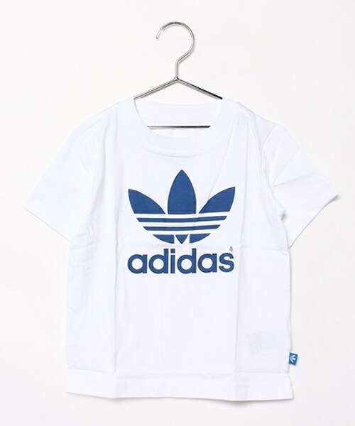 adidas（アディダス）の「ベビー キッズ アディダス トレフォイル Tシャツ TREFOIL TEE AO0060 AO0061 AO0062（Tシャツ/カットソー・キッズ・ホワイト/ブラック/レッド・110/120/130/140）」の2枚目の写真