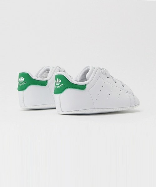 adidas（アディダス）の「ベビー キッズ アディダス スタンスミス クリブ STAN SMITH CRIB B24101（スニーカー・キッズ・ホワイト・9cm/10cm/11cm/12cm）」の4枚目の写真