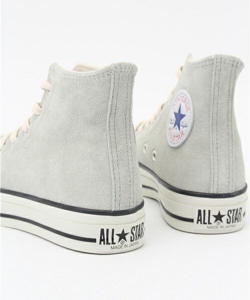 CONVERSE（コンバース）の「日本製 レディースサイズ コンバース オールスター CONVERSE SUEDE AS J HI GRY 32058967（スニーカー・レディース・グレー・23cm/23.5cm）」の7枚目の写真