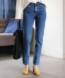 DHOLIC | スリムフィットストレートコットンジーンズ(デニムパンツ)