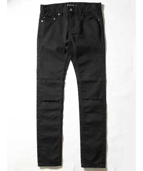 JACKROSE（ジャックローズ）の「ダメージタイトスキニーカラーパンツ（パンツ・メンズ・ブラック・S/M/L/XL）」の9枚目の写真