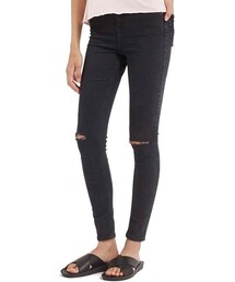 TOPSHOP | Topshop Moto 'Jamie' Ripped Skinny Jeans(デニムパンツ)