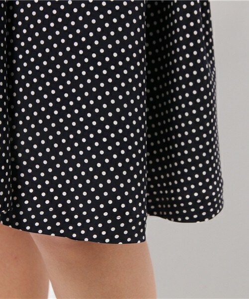 FRAPBOIS（フラボア）の「タイリボン（ワンピース・レディース・ブラック/ネイビー・1）」の10枚目の写真