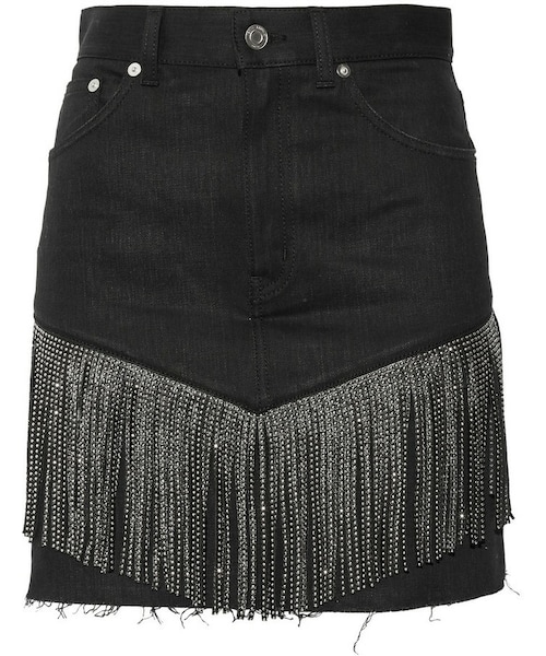 SAINT LAURENT ブラック スカート 22521881_55075863_600.jpg