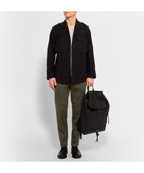 BALENCIAGA(バレンシアガ)の「Balenciaga Slim-Fit Cotton-Twill Chinos(その他パンツ・メンズ・Green・IT44/IT46/IT48/IT50/IT52/IT54)」の2枚目の写真