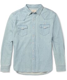 Maison Kitsune | Maison Kitsuné Slim-Fit Denim Shirt(シャツ/ブラウス)