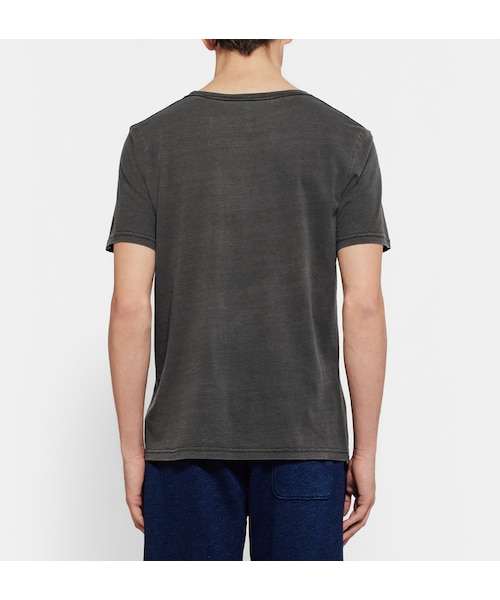 Saturdays NYC（サタデーズ ニューヨークシティ ）の「Saturdays Surf NYC Printed Washed-Cotton Jersey T-Shirt（Tシャツ/カットソー・メンズ・Gray・S/M/L/XL）」の6枚目の写真