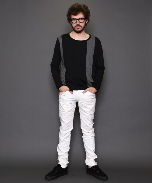 VIRGOwearworks（ヴァルゴウェアワークス）の「RATTLE SWITCH カットソー（トップス・メンズ・KHAKI/BLACK・2/3/4）」の9枚目の写真