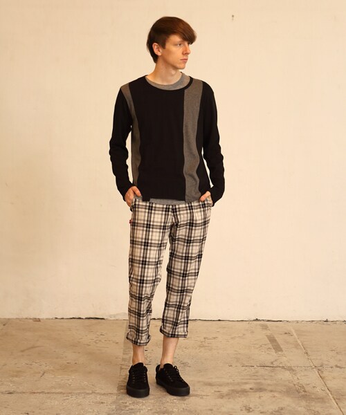 VIRGOwearworks（ヴァルゴウェアワークス）の「RATTLE SWITCH カットソー（トップス・メンズ・KHAKI/BLACK・2/3/4）」の11枚目の写真