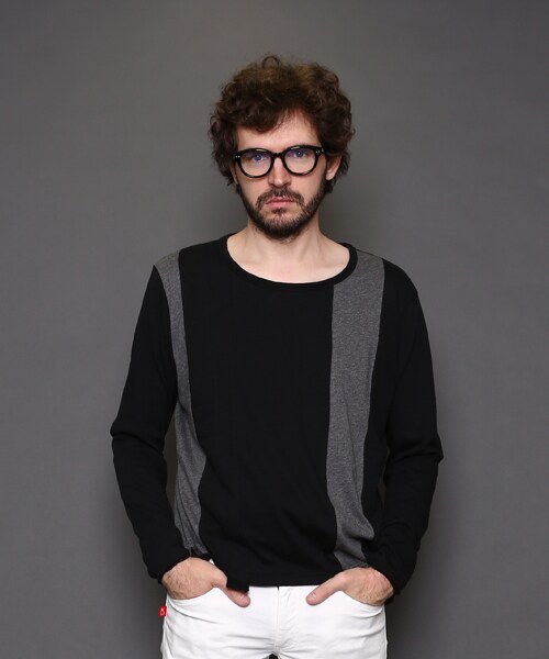 VIRGOwearworks（ヴァルゴウェアワークス）の「RATTLE SWITCH カットソー（トップス・メンズ・KHAKI/BLACK・2/3/4）」の2枚目の写真