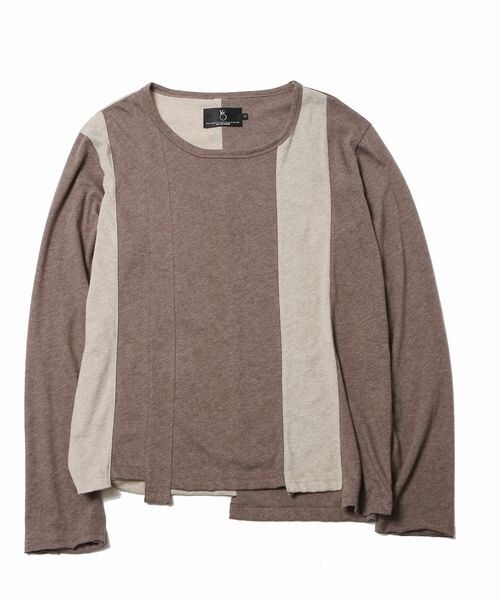 VIRGOwearworks（ヴァルゴウェアワークス）の「RATTLE SWITCH カットソー（トップス・メンズ・KHAKI/BLACK・2/3/4）」の3枚目の写真