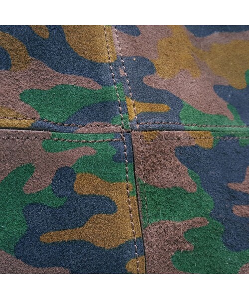 CALL&RESPONSE（コールアンドレスポンス）の「【日本製】迷彩スウェードレザービッグトート　　161-1674-02（トートバッグ・メンズ・その他）」の6枚目の写真