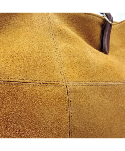 CALL&RESPONSE(コールアンドレスポンス)の「【日本製】スウェードビッグトート 161-1674-01(トートバッグ・メンズ・その他)」の9枚目の写真