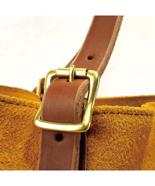 CALL&RESPONSE(コールアンドレスポンス)の「【日本製】スウェードビッグトート 161-1674-01(トートバッグ・メンズ・その他)」の3枚目の写真