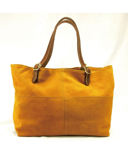 CALL&RESPONSE(コールアンドレスポンス)の「【日本製】スウェードビッグトート 161-1674-01(トートバッグ・メンズ・その他)」の1枚目の写真