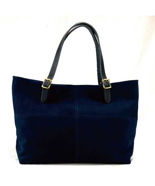 CALL&RESPONSE(コールアンドレスポンス)の「【日本製】スウェードビッグトート 161-1674-01(トートバッグ・メンズ・その他)」の2枚目の写真