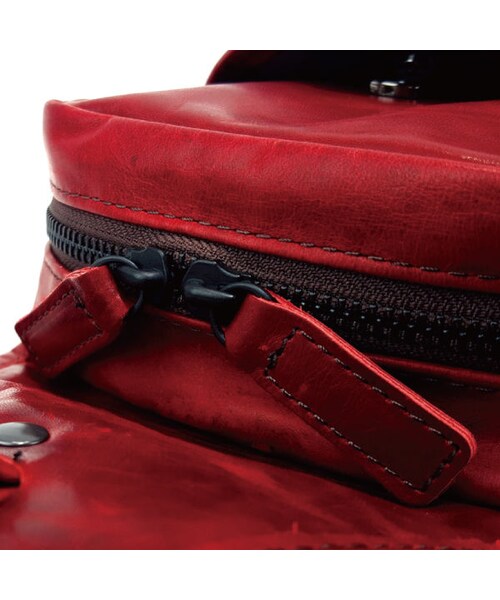 CALL&RESPONSE（コールアンドレスポンス）の「【日本製】ホースレザーボディバッグ　/ 161-1674-04（ボディバッグ/ウエストポーチ・メンズ・その他）」の6枚目の写真