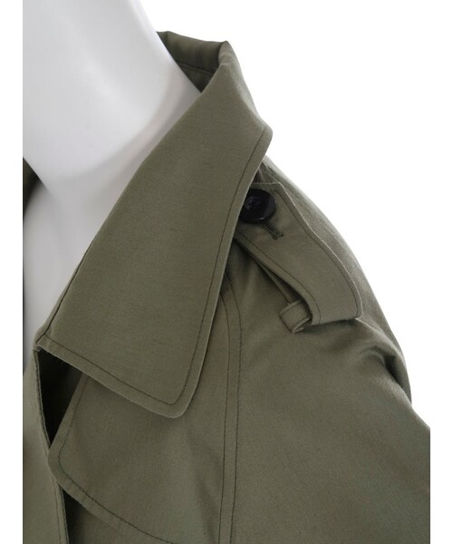 MURUA（ムルーア）の「【FEMININE】Aライントレンチコート（ジャケット/アウター・レディース・ベージュ/カーキ・1/2）」の21枚目の写真